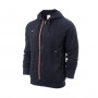 NSW NIKE FC Tribuna Fleece Hoodie Full-zip Black-Habanero Red-White