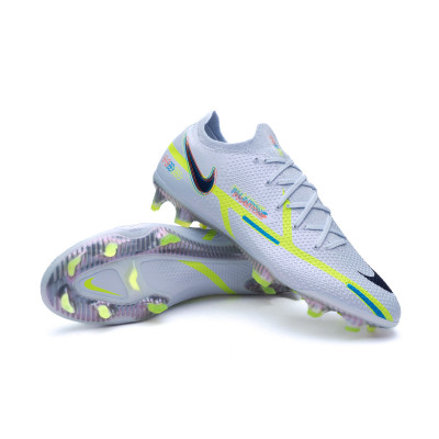 Bota de fútbol Nike Phantom Elite FG Football Grey-Blackened Blue-Light Marine - Emotion