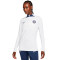Sudadera Paris Saint-Germain FC Training 2022-2023 Mujer White-Midnight Navy