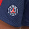 Pantalón corto Paris Saint-Germain FC Training 2022-2023 Mujer Midnight Navy-University Red
