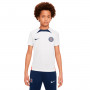 Paris Saint-Germain FC Training 2022-2023 Niño White-Midnight Navy-University Crveno