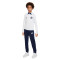 Sudadera Paris Saint-Germain FC Training 2022-2023 Niño White-Midnight Navy