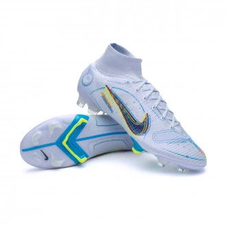 Bota Mercurial Superfly 8 Elite FG Football Grey-Blackened Blue-Light Marine