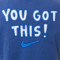 Nike Seizoensgebonden T-shirt voor Dames Jersey