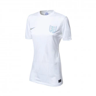 Camiseta Inglaterra Primera Equipación Stadium Euro 2022 Mujer White