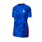 Camiseta Francia Primera Equipación Match Euro 2022 Mujer Hyper Cobalt-Siren Red
