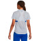 Camiseta Francia Training Euro 2022 Mujer Football Grey-Hyper Cobalt
