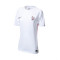 Camiseta Francia Segunda Equipación Stadium Euro 2022 Mujer White-Pink Glaze