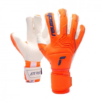 Guantes Attrakt Freegel Speedbump Ortho-Tec Shocking Orange-Blue