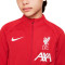 Chaqueta Liverpool FC Pre-Match 2022-2023 Niño Scarlet