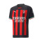 Camiseta AC Milan Primera Equipación Match 2022-2023 Black-Tango Red