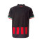 Camiseta AC Milan Primera Equipación Replica 2022-2023 Black-Tango Red