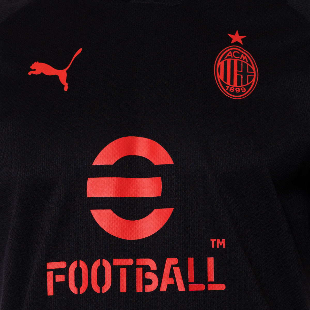 election celestial Generalize Jersey Puma AC Milan Training 2022-2023 Black-Asphalt - Fútbol Emotion