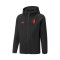 Chaqueta AC Milan Fanswear 2022-2023 Niño Black-Asphalt