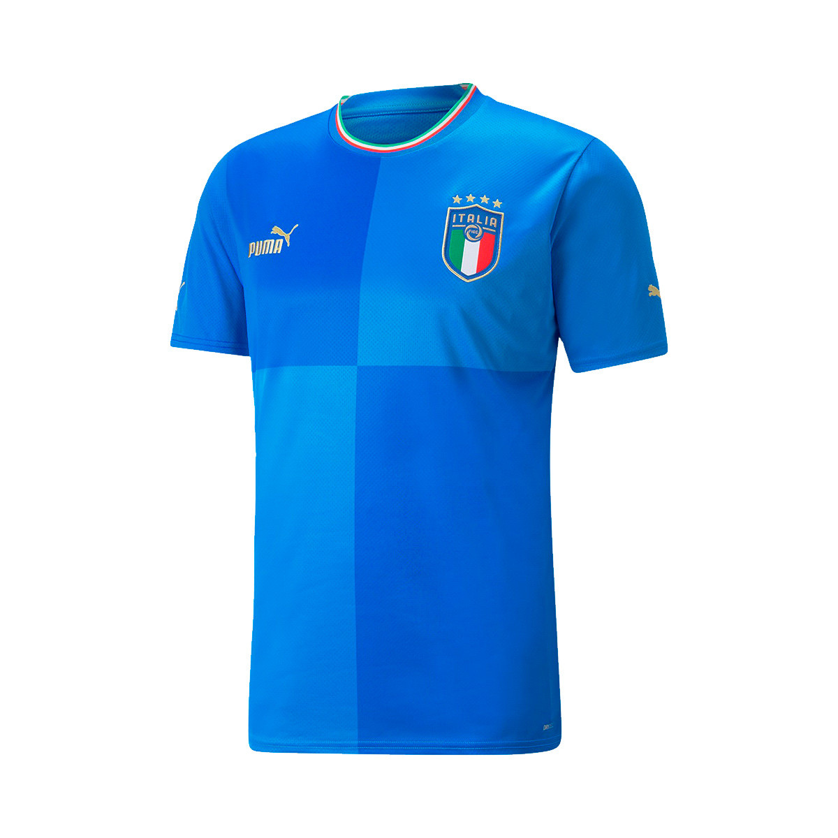 Camiseta Puma Italia Primera Equipación Replica 2022-2023 Blue-Ultra Blue - Fútbol