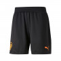 Valencia CF Away Kit Shorts 2022-2023 Black-Neon Citrus