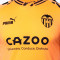 Camiseta Valencia CF Pre-Match 2022-2023 Niño Neon Citrus-Black
