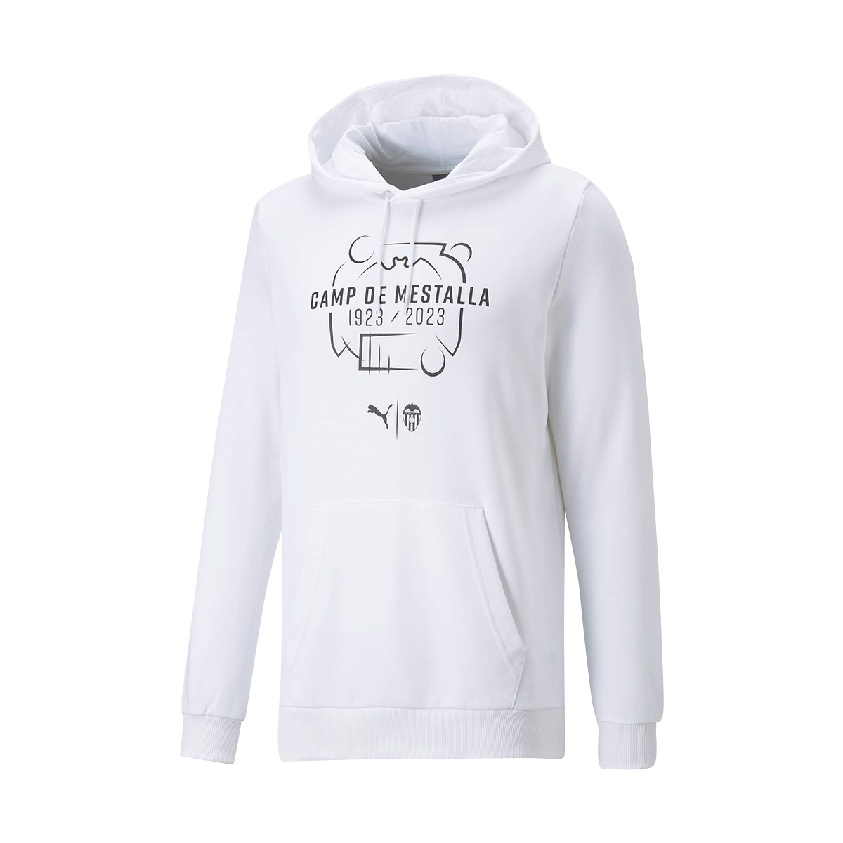 Sweatshirt Puma Kids Fanswear 2022-2023 White-Black -