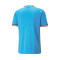Camiseta Manchester City FC Primera Equipación Replica 2022-2023 Light Blue-Intense Red