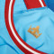 Camiseta Manchester City FC Primera Equipación Replica 2022-2023 Light Blue-Intense Red