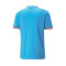 Camiseta Manchester City FC Primera Equipación 2022-2023 Niño Light Blue-Intense Red