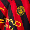 Camiseta Manchester City FC Segunda Equipación Replica 2022-2023 Black-Tango Red