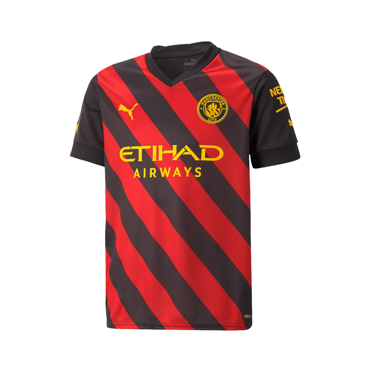 Maglia Puma Manchester City FC Secondo kit 20222023 Bambini Black