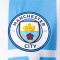 Camiseta Manchester City FC Pre-Match 2022-2023 White-Light Blue
