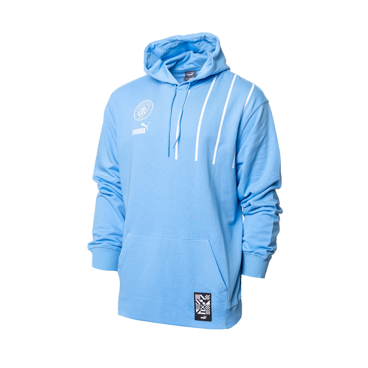 Sudadera Manchester City FC Fanswear 2022-2023 Light Blue-White - Fútbol Emotion