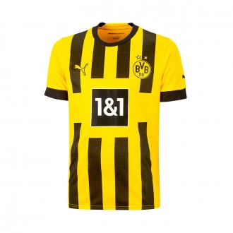 Camiseta Borussia Dortmund Primera Equipación Replica 2022-2023 Cyber Yellow