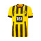 Camiseta Borussia Dortmund Primera Equipación Replica 2022-2023 Niño Cyber Yellow