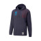 Sudadera Olympique de Marsella Fanswear 2022-2023 Parisian Night-Bleu Azur