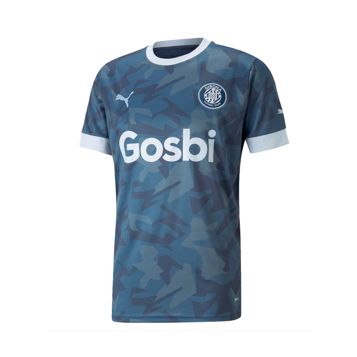 Camiseta Puma Girona FC Tercera Equipación Replica 2022-2023 Dark Denim-Parisian Night - Fútbol