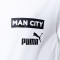Camiseta Manchester City FC Fanswear 2022-2023 White-Black