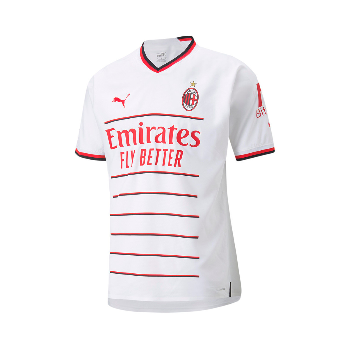 Mandíbula de la muerte Necesitar seguridad Camiseta Puma AC Milan Segunda Equipación Authentic 2022-2023 White-Tango Red - Fútbol Emotion Mandíbula de la muerte Necesitar seguridad Camiseta Puma AC Milan Segunda Equipación Authentic 2022-2023 White-Tango Red - Fútbol Emotion