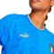 Camiseta Italia Primera Equipación Match Euro 2022 Mujer Blue