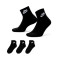 Calcetines Everyday Essential Ankle (3 Pares) Black