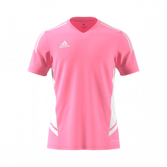 Política pintor estante Camiseta adidas Condivo 22 m/c Semi Pink Glow-White - Fútbol Emotion