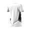 Camiseta Condivo 22 m/c Mujer White-Black