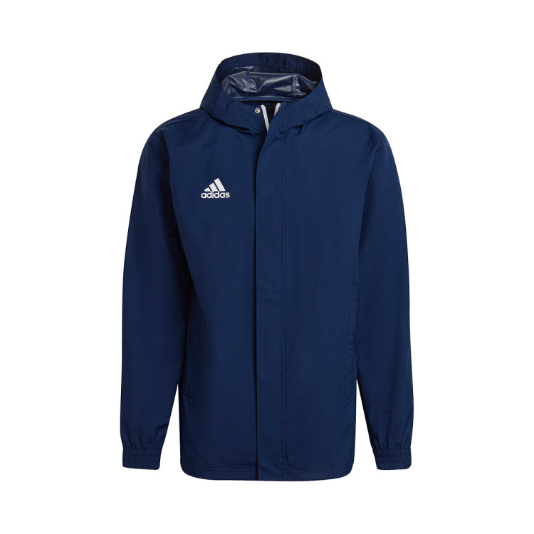 Regenmantel adidas Entrada 22 Kind Team Marineblau - Fútbol Emotion
