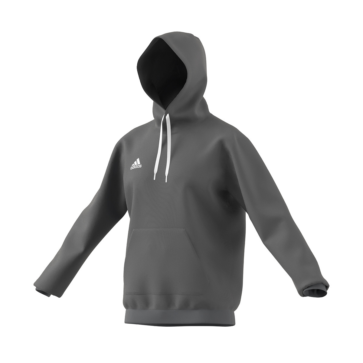 Sweatshirt adidas Con Capucha Entrada 22 Grey Four - Fútbol Emotion