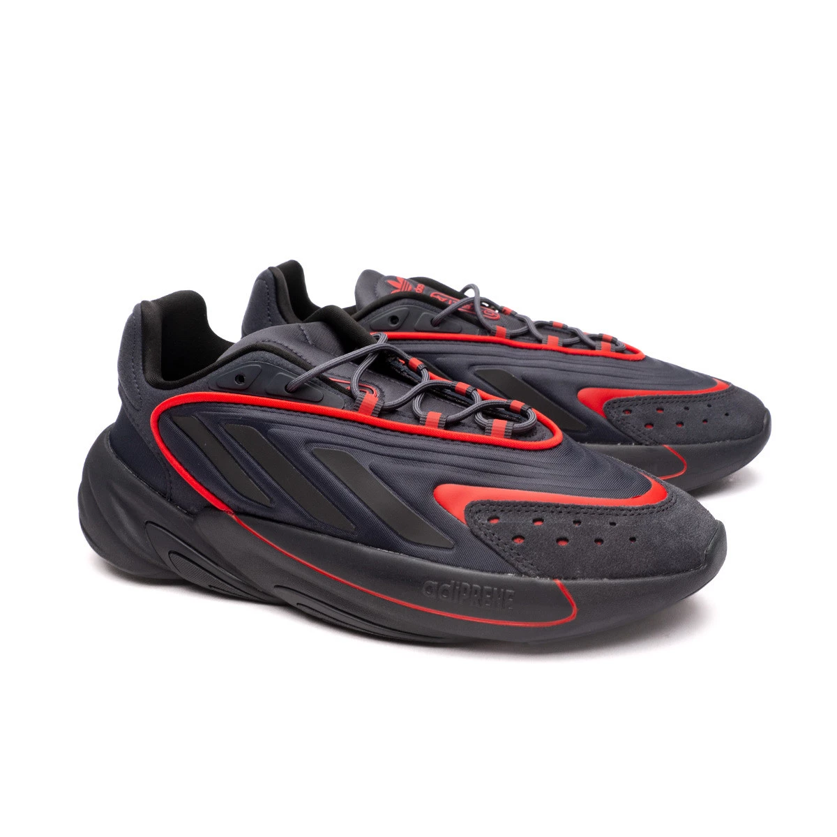 Sneaker adidas Ozelia FC Bayern Nachtgrau Schwarz Rot Futbol Emotion