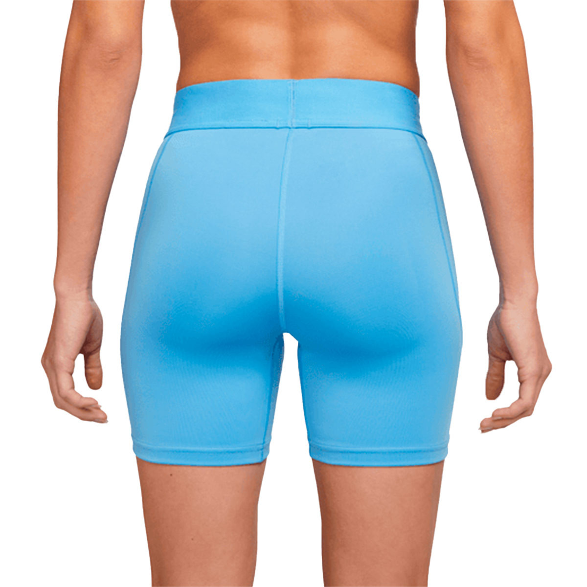 NIKE Pro Womens Compression Shorts - TEAL BLUE