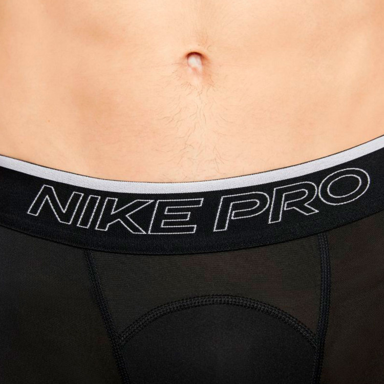 malla-nike-larga-nike-pro-dri-fit-tight-black-white-2