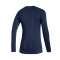 Camiseta Techfit Top Long Sleeve Navy Blue