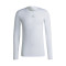 Camiseta Techfit Top Long Sleeve Climawarm White