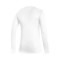 Camiseta Techfit Top Long Sleeve Climawarm White