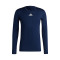 Camiseta Techfit Top Long Sleeve Climawarm Team navy blue