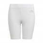 corta Techfit Short Niño White