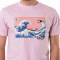 Camiseta Oli Wave Cotton pink